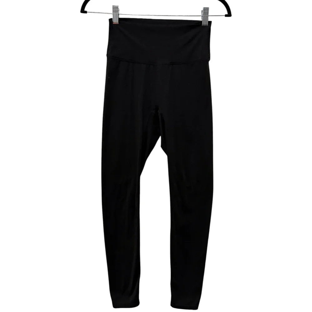 Lululemon Leggings Womens 4 Black Ankle High Waist Stretch Yoga Gym Athletic